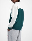 Champion Rochester City Quarter Zip Hoodie, Forest Gem product photo View 03 S