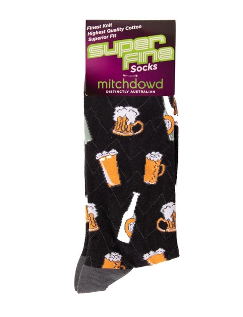 Mitch Dowd Beer Sock, Black product photo View 02 L