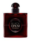 Yves Saint Laurent Black Opium Eau de Parfum Over Red product photo