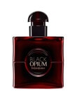 Yves Saint Laurent Black Opium Eau de Parfum Over Red product photo