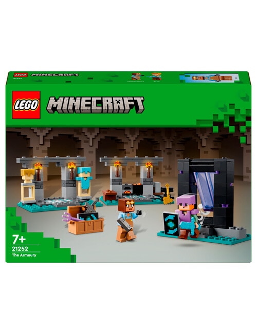 LEGO Minecraft The Armoury, 21252 product photo View 02 L
