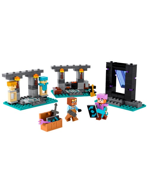 LEGO Minecraft The Armoury, 21252 product photo View 03 L