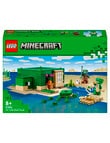 LEGO Minecraft Minecraft® The Turtle Beach House, 21254 product photo View 02 S