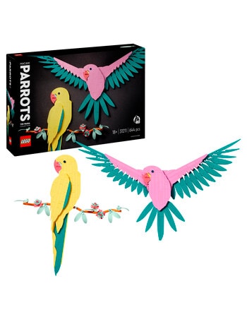 LEGO Art The Fauna Collection - Macaw Parrots, 31211 product photo