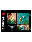 LEGO Art The Fauna Collection - Macaw Parrots, 31211 product photo View 11 S