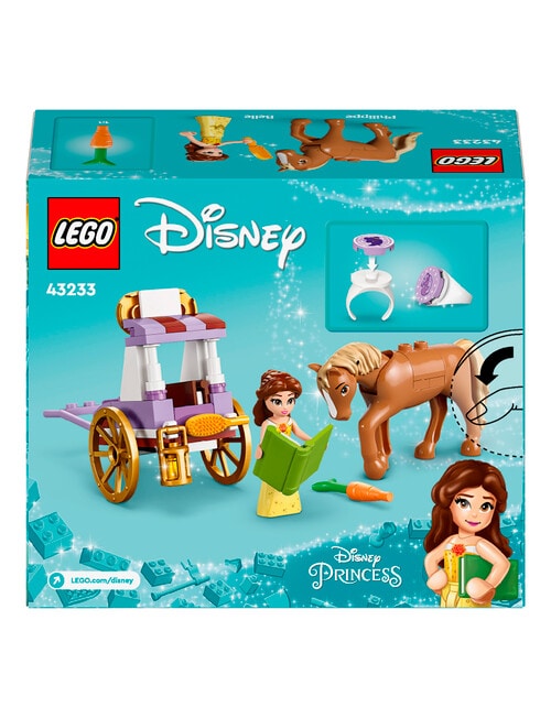LEGO Disney Princess Belle's Storytime Horse Carriage, 43233 product photo View 08 L