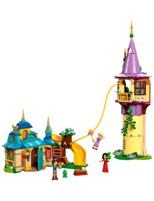 LEGO Disney Princess Rapunzel's Tower & The Snuggly Duckling, 43241 product photo View 03 L