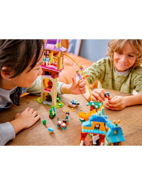 LEGO Disney Princess Rapunzel's Tower & The Snuggly Duckling, 43241 product photo View 08 L