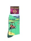 Mitch Dowd Golf Guy Sock, Green product photo View 02 S