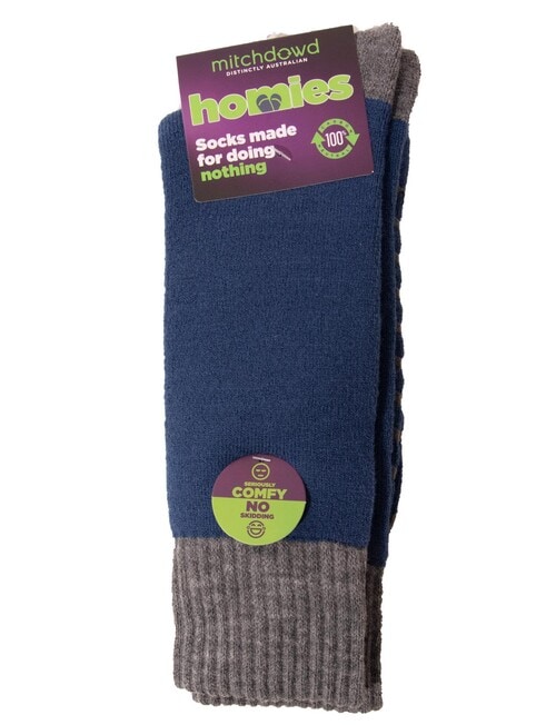 Mitch Dowd Lux Homies Sock, Navy & Grey product photo View 02 L