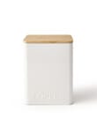 Capital Kitchen Cafe Coffee Canister, White product photo