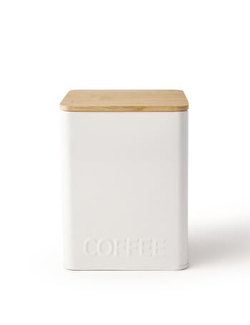 Capital Kitchen Cafe Coffee Canister, White product photo