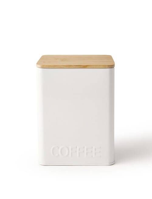 Capital Kitchen Cafe Coffee Canister, White product photo