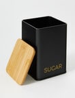 Cinemon Caf&eacute; Sugar Cannister, Black product photo View 03 S