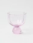 CinCin Blossom Dessert Glass, 350ml,Pink product photo View 02 S