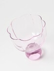 CinCin Blossom Dessert Glass, 350ml,Pink product photo View 03 S