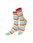 Eat My Socks Sweet Lollipop Sock, Green & Red product photo View 02 S