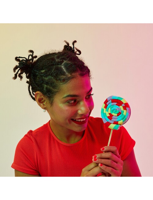 Eat My Socks Sweet Lollipop Sock, Green & Red product photo View 05 L