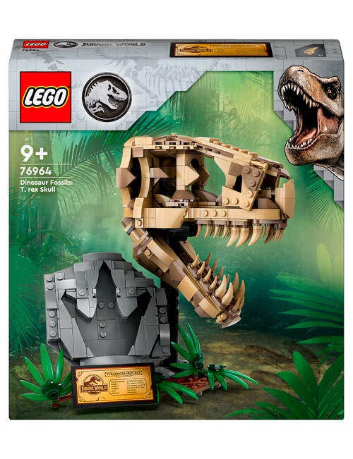 LEGO Jurassic World Jurassic World Dinosaur Fossils T-Rex Skull, 76964 product photo View 02 L