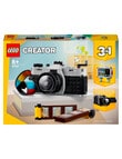 LEGO Creator 3-in-1 Creator 3n1 Retro Camera, 31147 product photo View 02 S