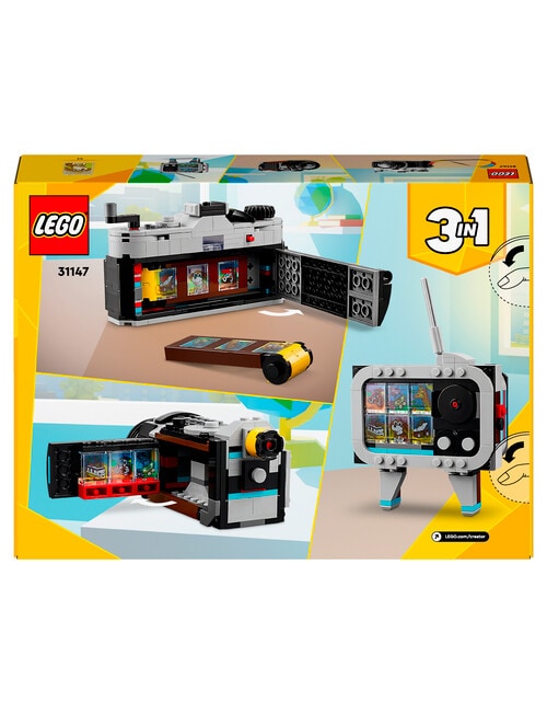 LEGO Creator 3-in-1 Retro Camera, 31147 product photo View 16 L