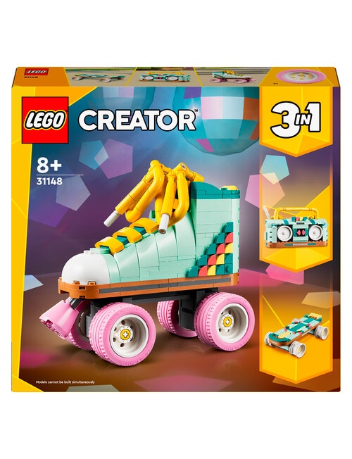LEGO Creator 3-in-1 Creator 3n1 Retro Roller Skate, 31148 product photo View 02 L