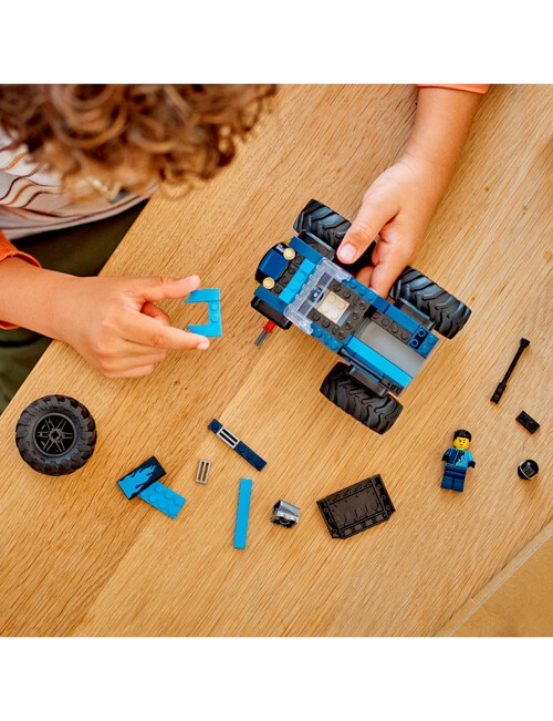 LEGO City Blue Monster Truck, 60402 product photo View 07 L