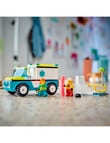 Lego City City Emergency Ambulance and Snowboarder, 60403 product photo View 05 S