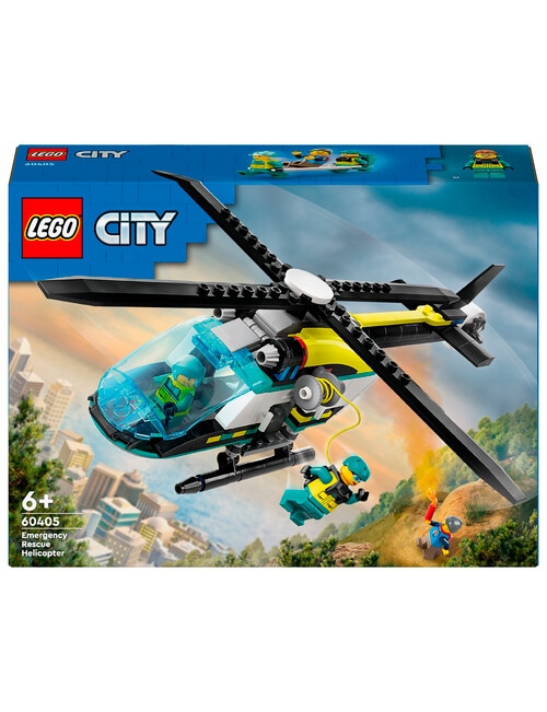 Lego City City Emergency Rescue Helicopter, 60405 product photo View 02 L