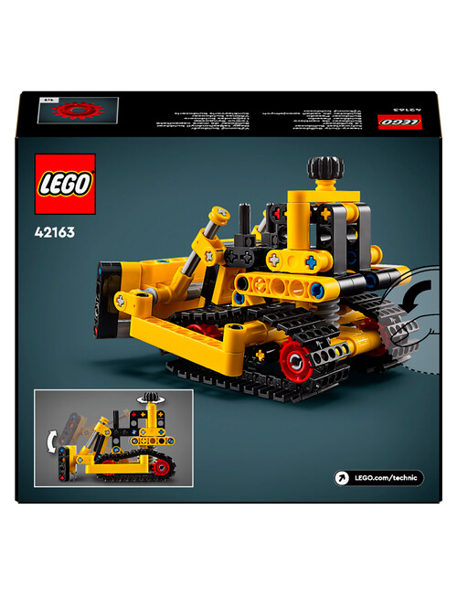 Lego Technic Technic Heavy-Duty Bulldozer, 42163 product photo View 09 L