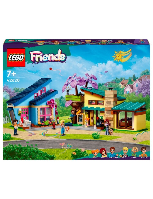 Lego Friends Friends Olly and Paisley's Family Houses, 42620 product photo View 02 L