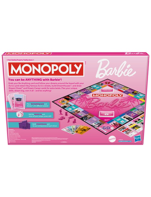 Monopoly Monopoly Barbie product photo View 17 L