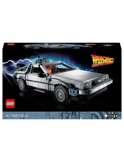 Lego Icons Back to the Future Time Machine, 10300 product photo View 02 L