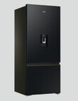 Haier 431L Bottom Mount Fridge Freezer with Water Dispenser, Black HRF420BHC product photo View 02 S