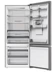 Haier 431L Bottom Mount Fridge Freezer with Water Dispenser, Satina HRF420BHS product photo View 05 S
