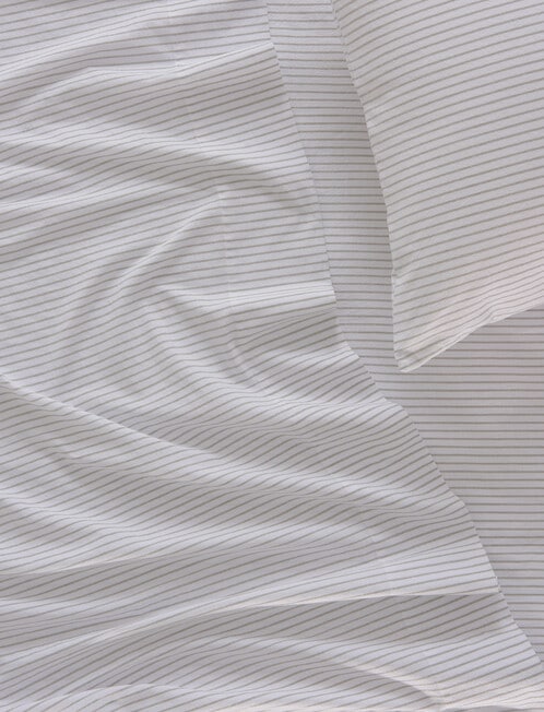 Haven Soho Stone Wash Sheet Set, Olive product photo