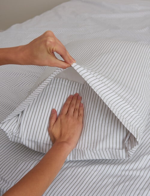 Haven Soho Stone Wash Sheet Set, Olive product photo View 05 L