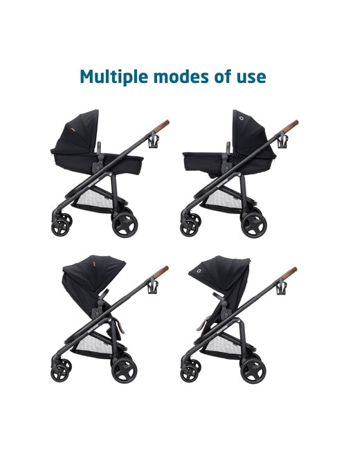 Maxi-Cosi Tayla Max Modular 4-Wheel Stroller -Black product photo View 03 L
