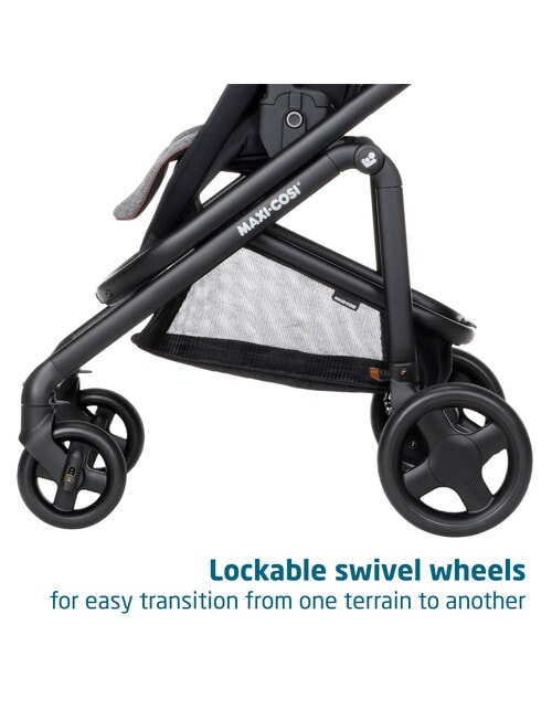 Maxi-Cosi Tayla Max Modular 4-Wheel Stroller -Black product photo View 09 L