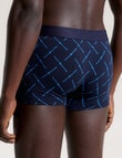 Tommy Hilfiger Organic Cotton Trunk, Navy Print product photo View 03 S