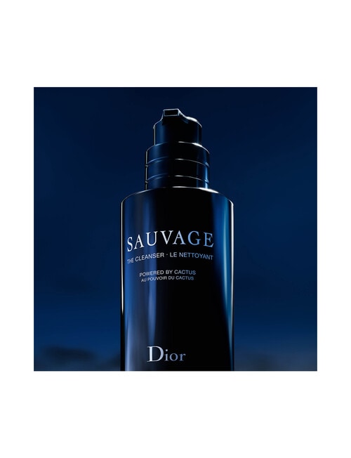 Dior Sauvage Face Cleanser, Black Charcoal & Cactus product photo View 02 L