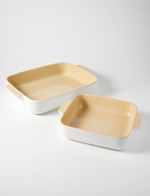 Baccarat Le Connoisseur Square Baker, 24cm, White product photo View 04 L