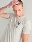 Tarnish Kyoto Gold Short Sleeve Tee, Grey product photo