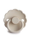 FRIGG Daisy Latex Pacifier, Sandstone, 2-Pack, 6-18m product photo View 02 S