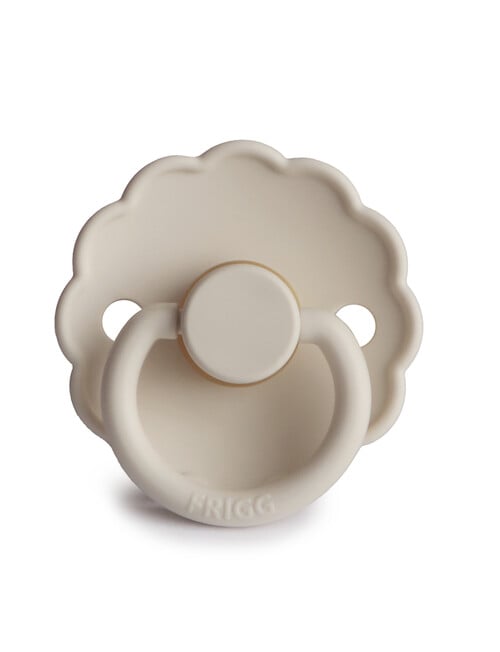 FRIGG Daisy Latex Pacifier, Sandstone, 2-Pack, 6-18m product photo View 02 L