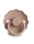 FRIGG Daisy Latex Pacifier, Blush, 2-Pack, 0-6m product photo View 02 S