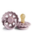 FRIGG Fairy Latex Pacifier, Pink, 2-Pack, 0-6m product photo