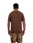 Canterbury Force Short Sleeve T-Shirt, Brown, S product photo View 02 S