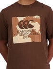 Canterbury Force Short Sleeve T-Shirt, Brown, S product photo View 03 S