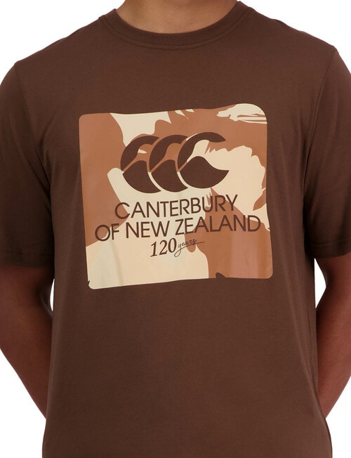 Canterbury Force Short Sleeve T-Shirt, Brown, S product photo View 03 L
